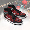 Deadpool Air Jordan 1 High Top Shoes