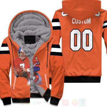 Denver Broncos John Albert Elway Jr 7 Nfl Orange Personalized 3D Fleece Hoodie - Hot Sale 2024