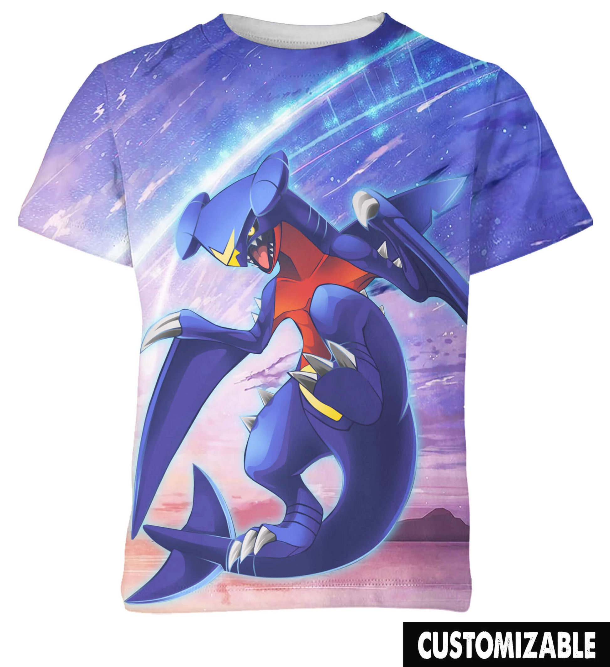 Custom No Logo Garchomp Pokemon Gifts For Fan Tshirt Adult And Kid Tshirt