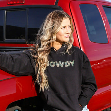 HOWDY Camo Hoodie