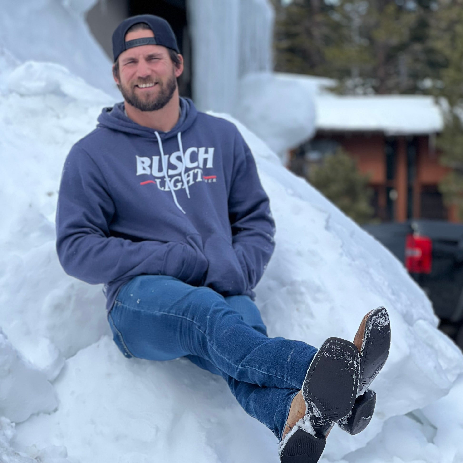 Busch Light '90s Logo Hoodie