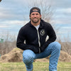 Camo Whiskey Riff Lightweight Zip-Up Hoodie