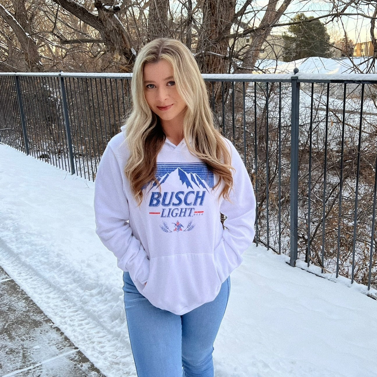 Busch Light '96 Mountains Hoodie