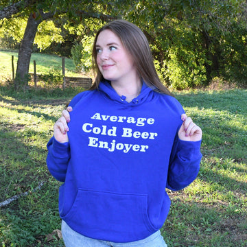 Average Cold Beer Enjoyer Hoodie