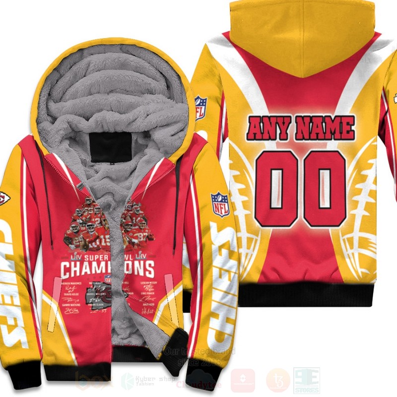 Kansas City Chiefs Nfl Super Bowl Champions Chiefs Kingdom Personalized 3D Fleece Hoodie - Hot Sale 2024