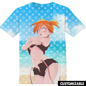 Pokemon Misty Kasumi LV Luxury Adult And Kid Tshirt HG