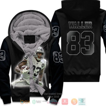 Las Vegas Raiders Darren Waller 83 Nfl Black Fleece Hoodie - Hot Sale 2024