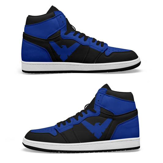 DC Night Wing Air Jordan 1 High Top Shoes