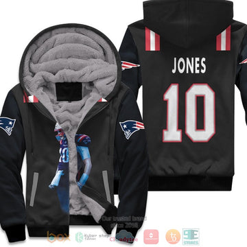 New England Patriots Mac Jones 10 Nfl Navy 2021 Fleece Hoodie - Hot Sale 2024