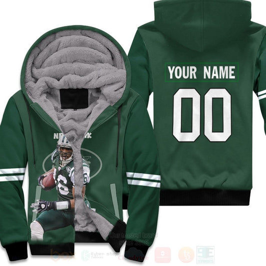 New York Jets Brad Smith 16 Nfl Green Personalized 3D Fleece Hoodie - Hot Sale 2024