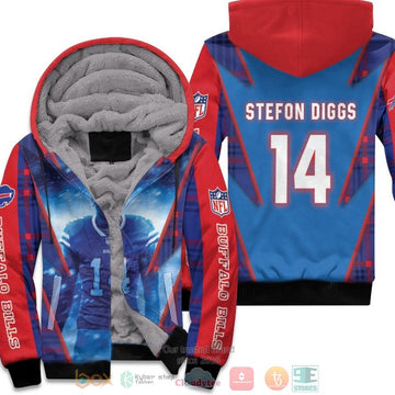 Nfl Buffalo Bills Stefon Diggs 14 Blue Fleece Hoodie - Hot Sale 2024