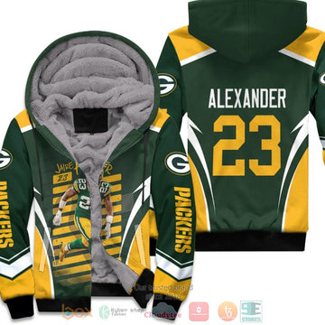 Nfl Green Bay Packers Jaire Alexander 23 Green Fleece Hoodie - Hot Sale 2024