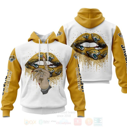 Nfl Jacksonville Jaguars Lips Personalized 3D Hoodie, Zip Hoodie - Hot Sale 2024