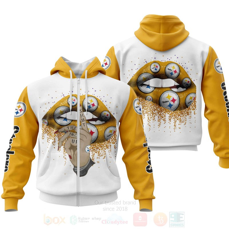 Nfl Pittsburgh Steelers Lips Personalized 3D Hoodie, Zip Hoodie - Hot Sale 2024