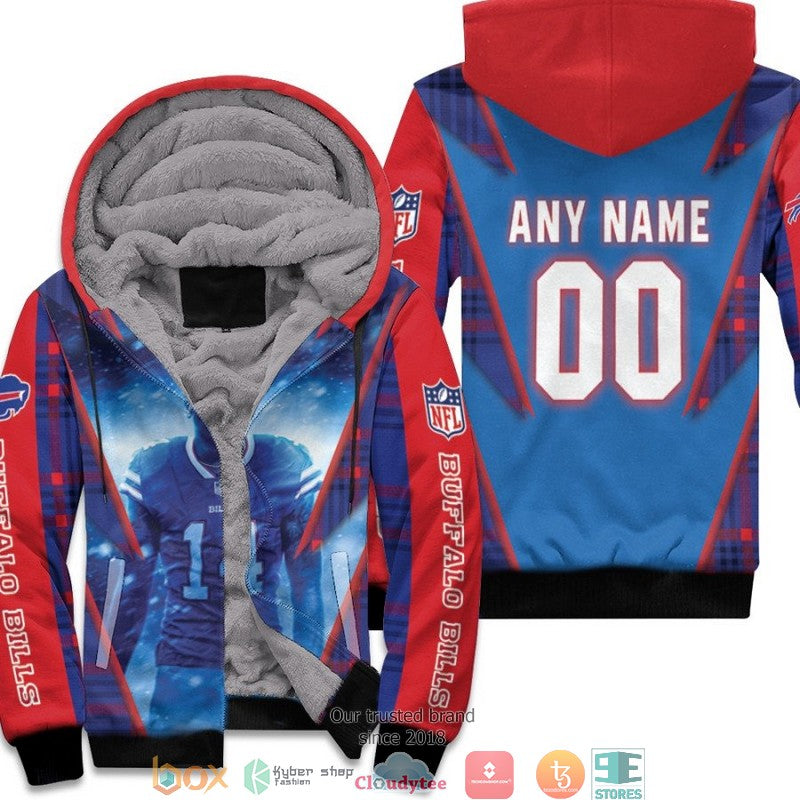 Personalized Nfl Buffalo Bills Stefon Diggs Team Red 3D Fleece Hoodie - Hot Sale 2024