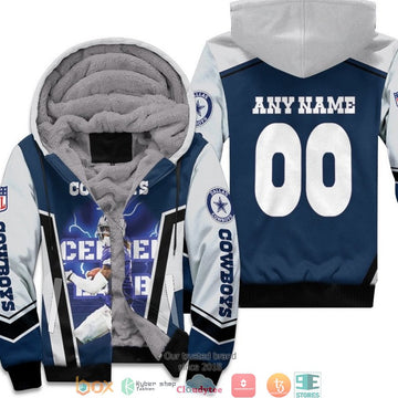 Personalized Nfl Dallas Cowboys Ceedee Lamb Dark 3D Fleece Hoodie - Hot Sale 2024