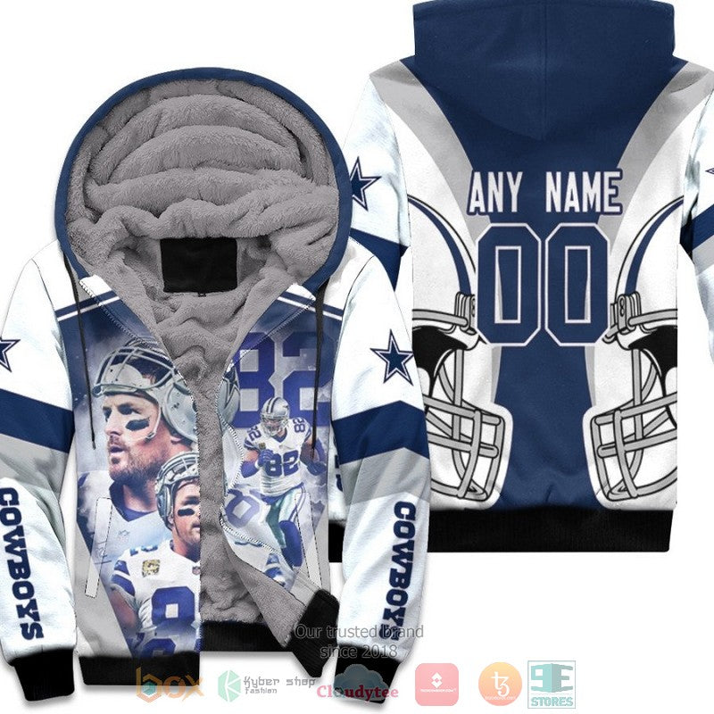 Personalized Nfl Dallas Cowboys Jason Witten White Custom Fleece Hoodie - Hot Sale 2024