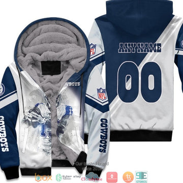 Personalized Nfl Dallas Cowboys Michael Gallup Team Blue 3D Fleece Hoodie - Hot Sale 2024