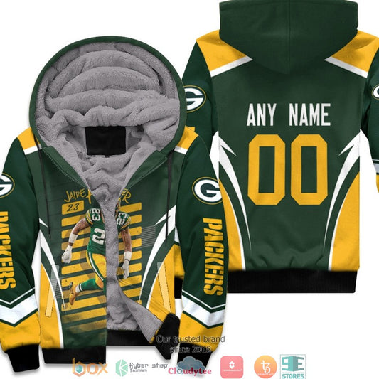 Personalized Nfl Green Bay Packers Jaire Alexander Team Green 3D Fleece Hoodie - Hot Sale 2024