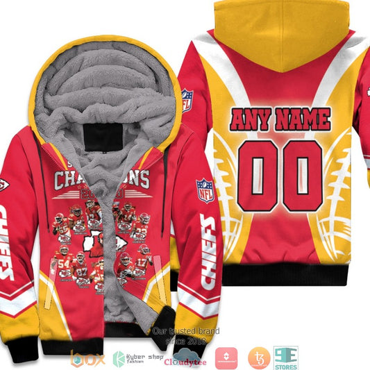 Personalized Nfl Kansas City Chiefs Super Bowl Champions 2020 Coach And Legends 3D Fleece Hoodie - Hot Sale 2024