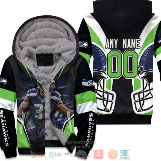 Personalized Nfl Seattle Seahawks Kam Chancellor Black Custom Fleece Hoodie - Hot Sale 2024