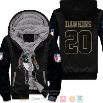 Philadelphia Eagles Brian Dawkins 20 Nfl Black Fleece Hoodie - Hot Sale 2024