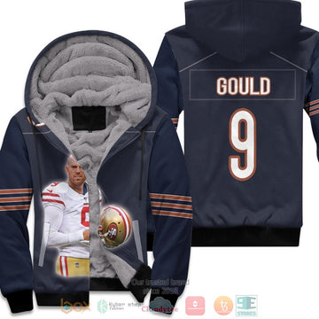 San Francisco 49Ers Robbie Gould 9 Nfl Black Fleece Hoodie - Hot Sale 2024