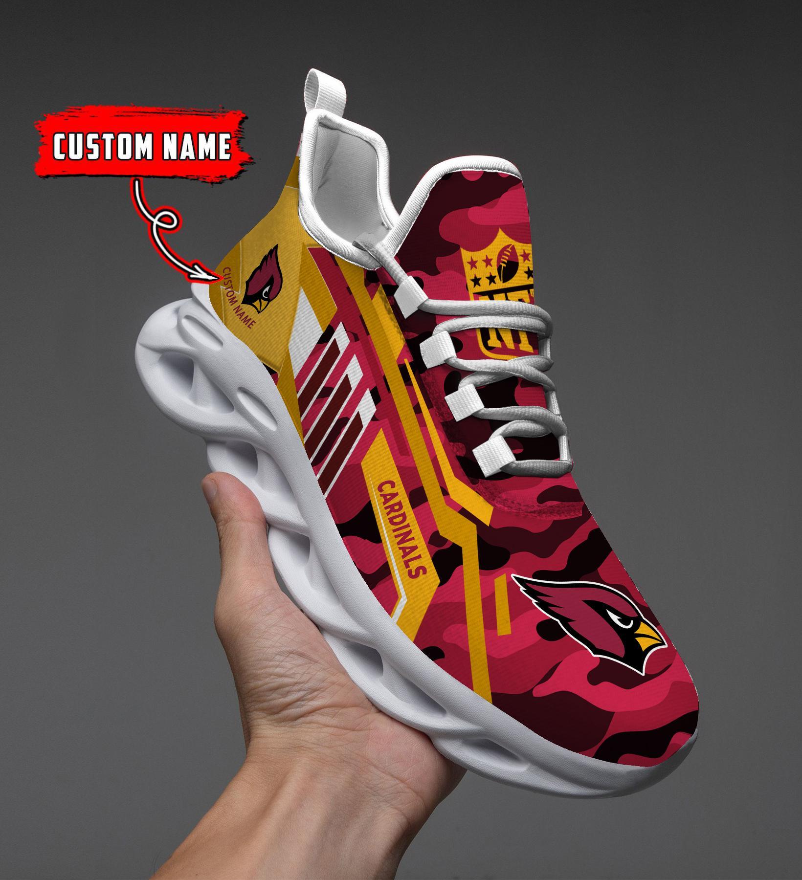 FoxnFish Arizona Cardinals Max Soul Shoes Sneakers For Men And Women