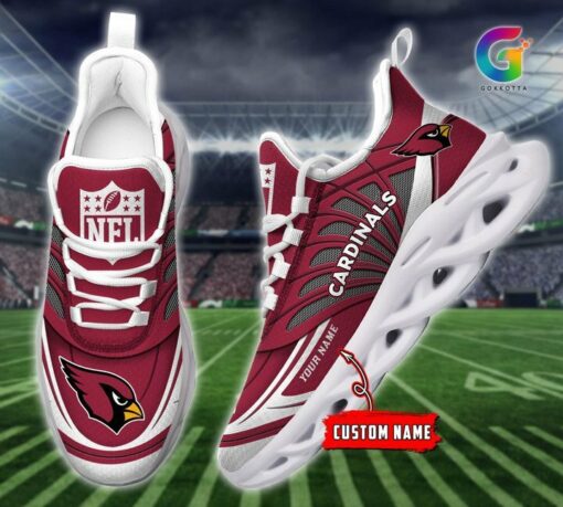 FoxnFish Arizona Cardinals Max Soul Shoes Sneakers For Men And Women