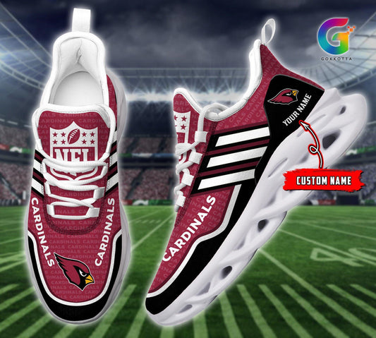 FoxnFish Arizona Cardinals Max Soul Shoes Sneakers For Men And Women