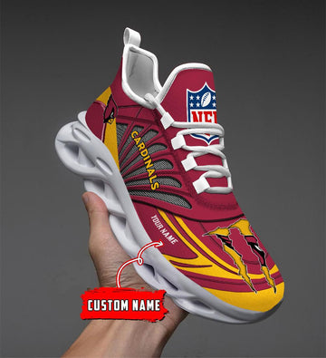 FoxnFish Arizona Cardinals Max Soul Shoes Sneakers For Men And Women