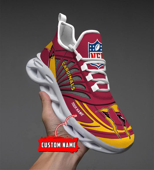 FoxnFish Arizona Cardinals Max Soul Shoes Sneakers For Men And Women