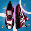 FoxnFish Arizona Cardinals Max Soul Shoes Sneakers For Men And Women