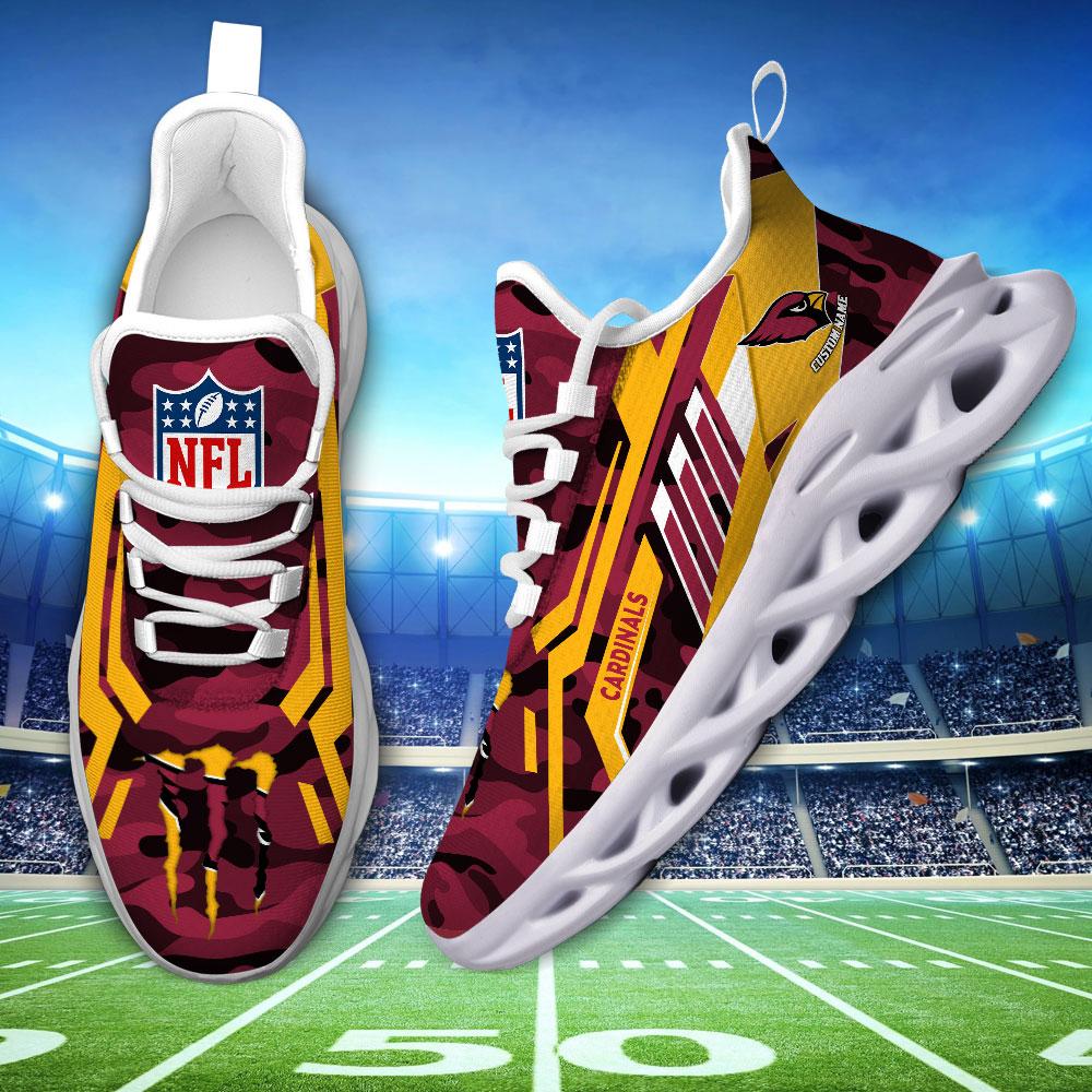 Arcticfootwear Arizona Cardinals Max Soul Shoes Sneakers For Men And Women