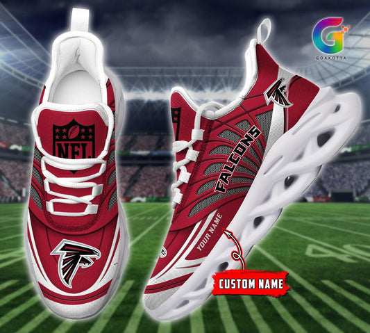 FoxnFish Atlanta Falcons Max Soul Shoes Sneakers For Men And Women