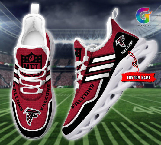 FoxnFish Atlanta Falcons Max Soul Shoes Sneakers For Men And Women