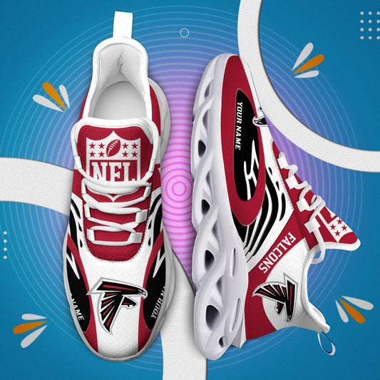 FoxnFish Atlanta Falcons Max Soul Shoes Sneakers For Men And Women