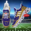 Arcticfootwear Baltimore Ravens Max Soul Shoes Sneakers For Men And Women