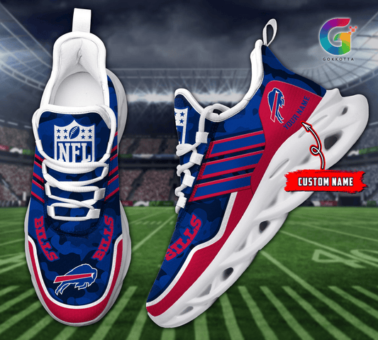 FoxnFish Buffalo Bills Max Soul Shoes Sneakers For Men And Women