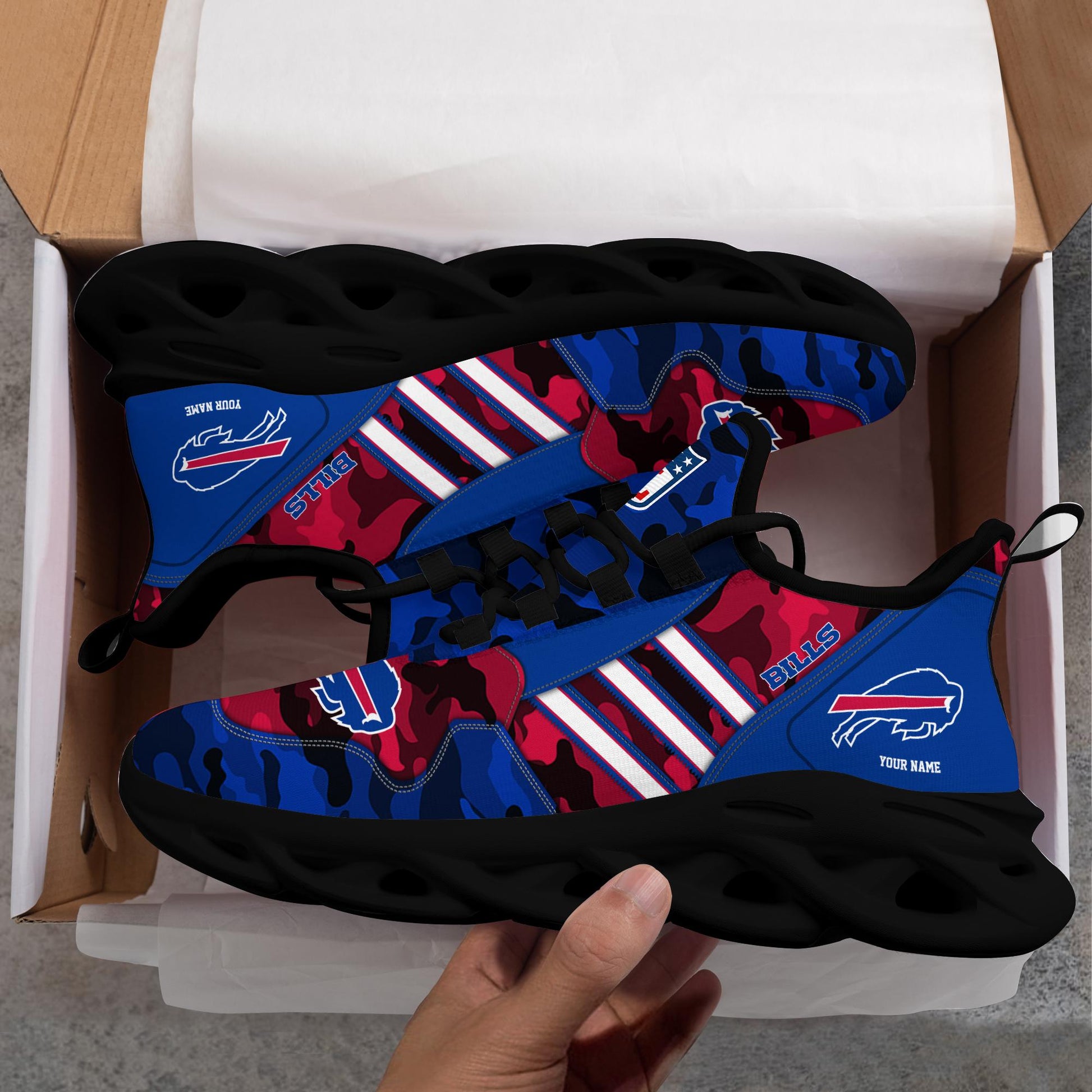 FoxnFish Buffalo Bills Max Soul Shoes Sneakers For Men And Women