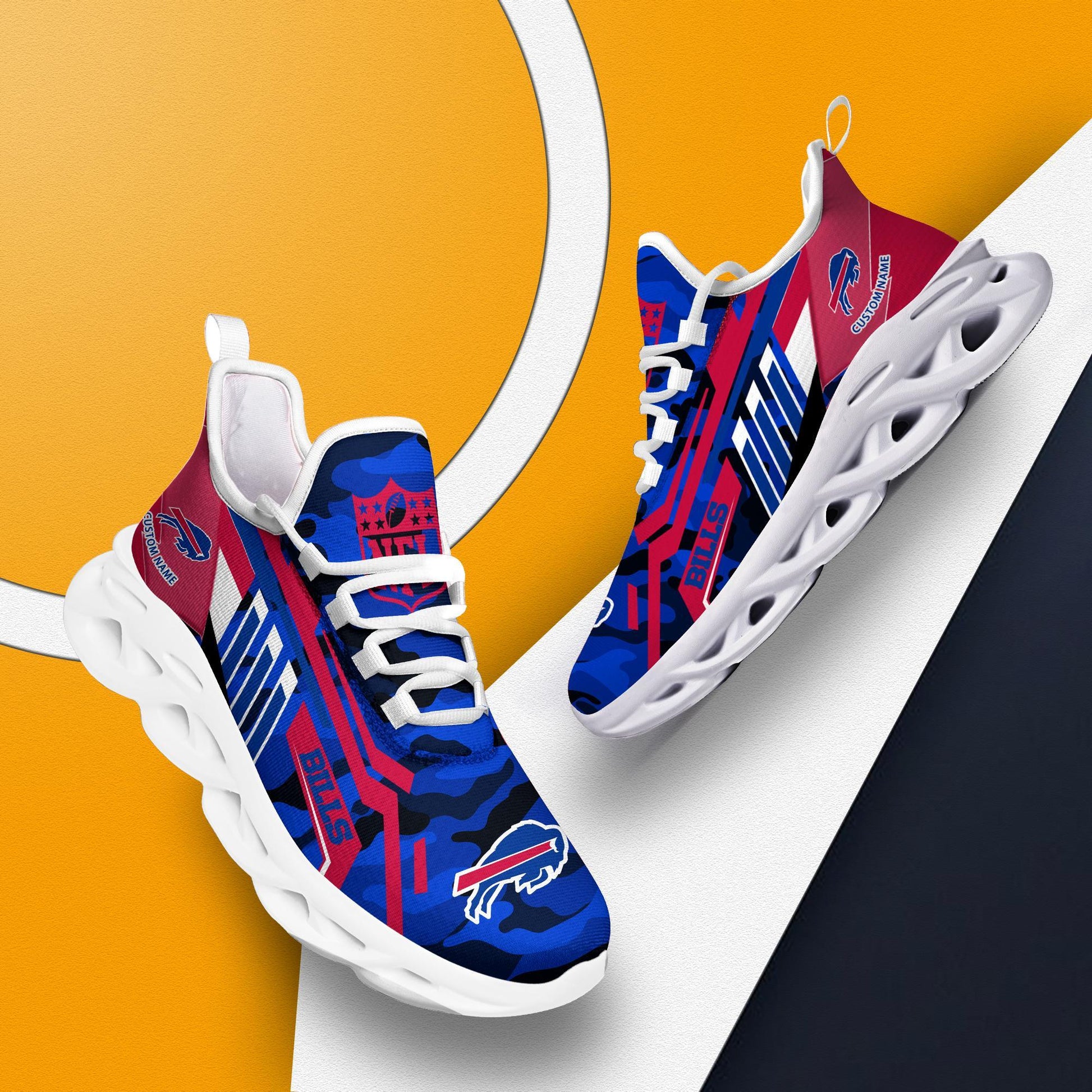 FoxnFish Buffalo Bills Max Soul Shoes Sneakers For Men And Women