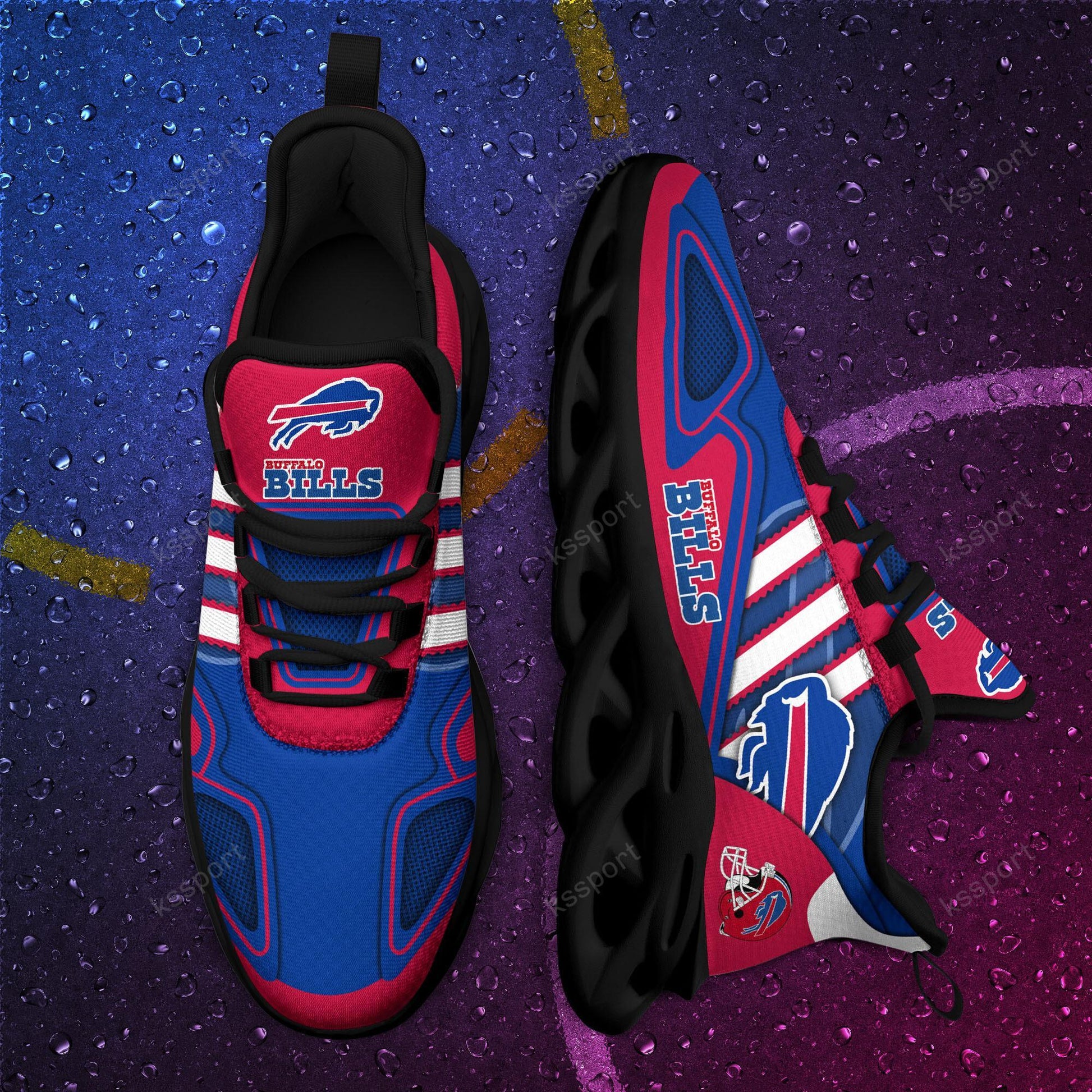 FoxnFish Buffalo Bills Max Soul Shoes Sneakers For Men And Women