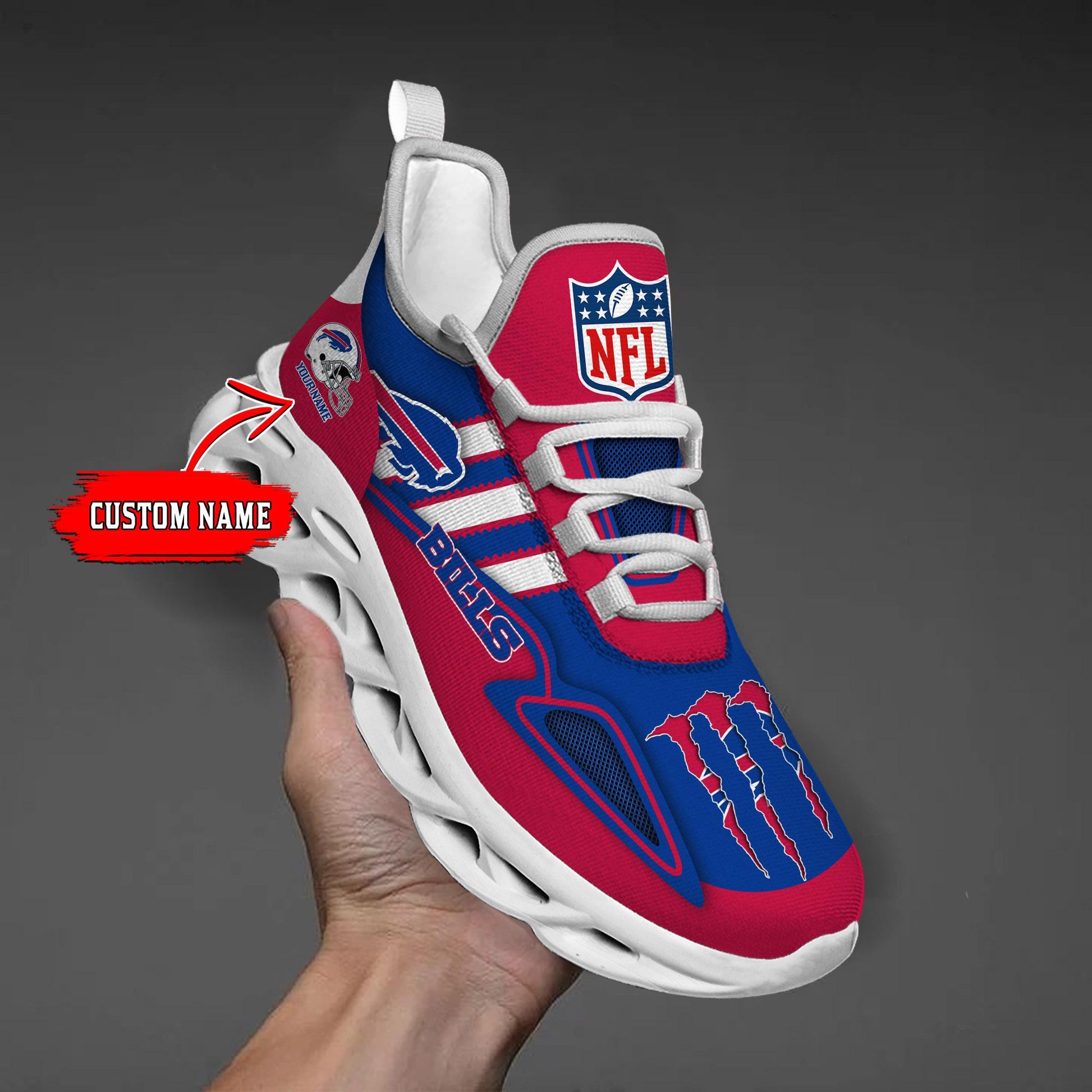 FoxnFish Buffalo Bills Max Soul Shoes Sneakers For Men And Women