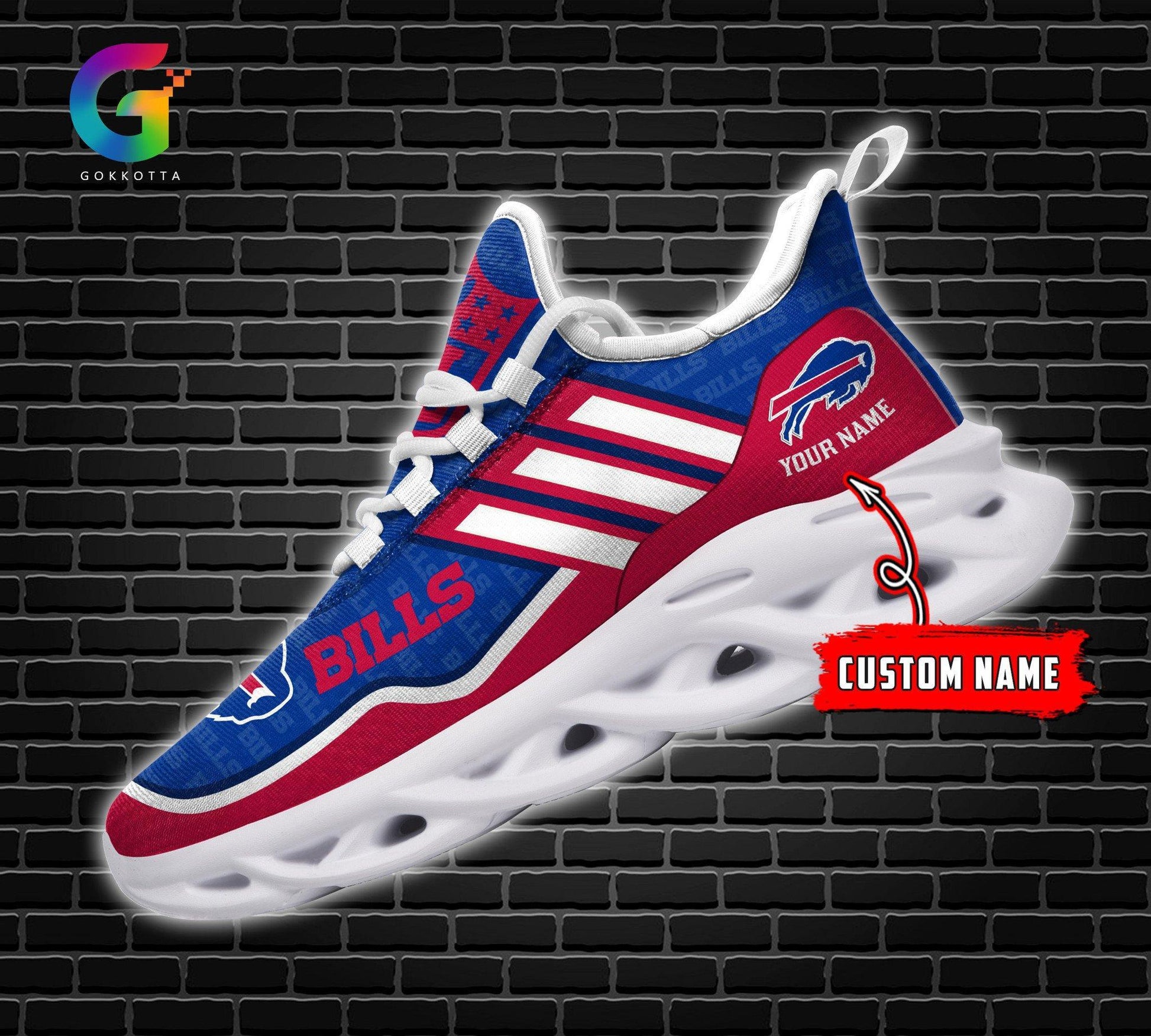 FoxnFish Buffalo Bills Max Soul Shoes Sneakers For Men And Women