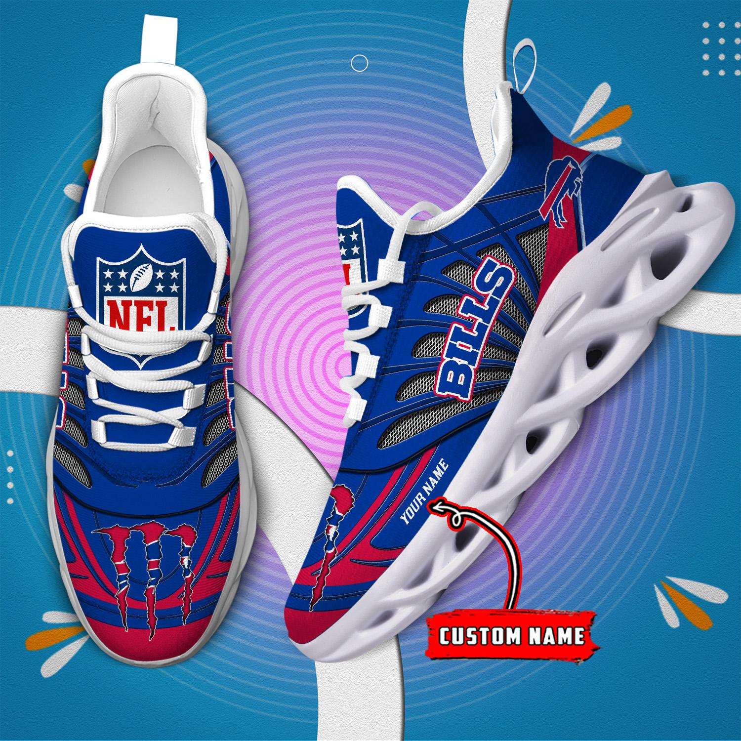 FoxnFish Buffalo Bills Max Soul Shoes Sneakers For Men And Women