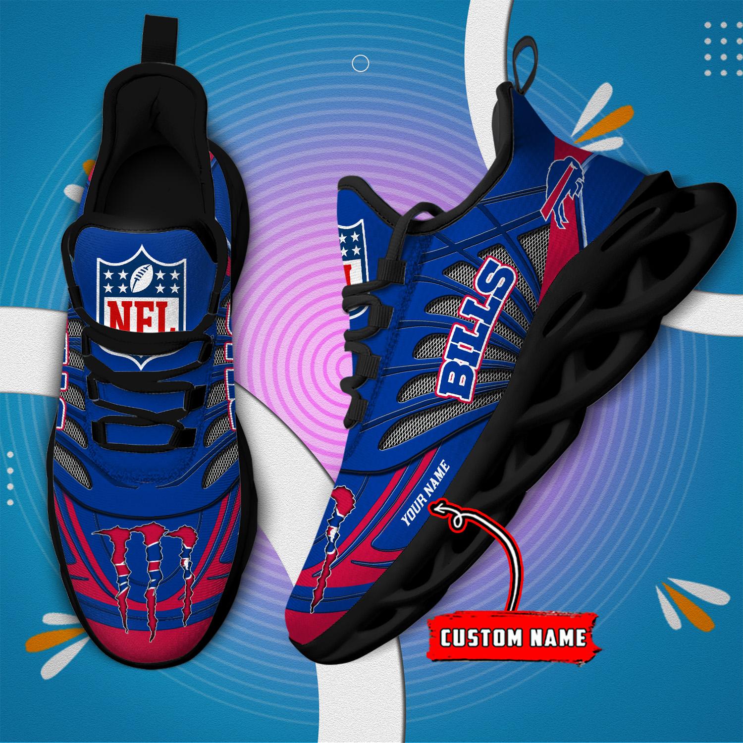 FoxnFish Buffalo Bills Max Soul Shoes Sneakers For Men And Women