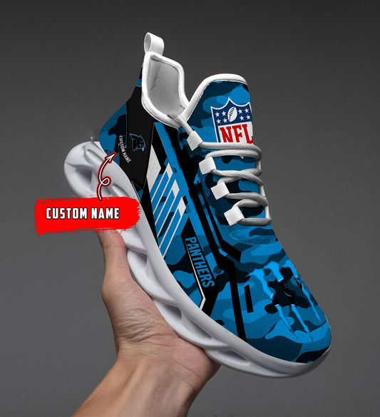 Arcticfootwear Carolina Panthers Max Soul Shoes Sneakers For Men And Women