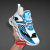 FoxnFish Carolina Panthers Max Soul Shoes Sneakers For Men And Women