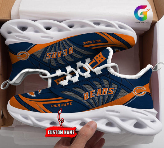 FoxnFish Chicago Bears Max Soul Shoes Sneakers For Men And Women