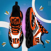 FoxnFish Cincinnati Bengals Max Soul Shoes Sneakers For Men And Women